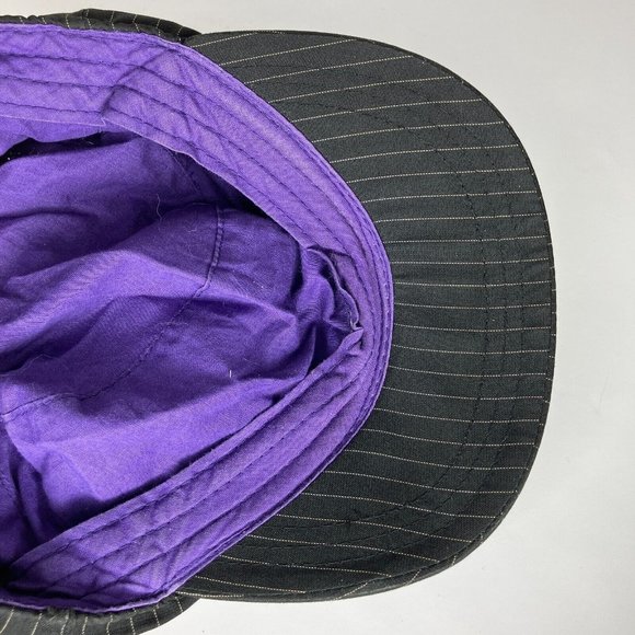 Disney Nightmare Before Christmas Zipper Pocket Black Pinstripe Jack Hat - Picture 9 of 12